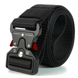 Tactical Belt Quick Release Outdoor Military Belt Soft Real Nylon Sports Accessories Men And Women Black Belt