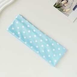 Y2K Retro Boho Breeze Wind Dot Stretch Women's Hairbands Korean Ins Fashion Wide Headbands Yoga Sports Dating Hair Accessories