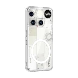 Fundu For Nothing Phone 3 чехол ELVEV Magnetic Crystal Matte PC TransparentTPU Anti-fingerprint Cover nothingフォン3 ケース