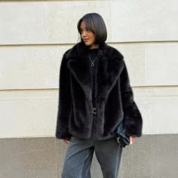 2026 Elegant High-Quality Autumn Winter Warm Thick Fur Coat Women Fashion Mid-Length Fox Fur Jacket Fluffy Soft Plush Overcoat