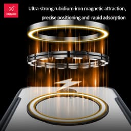 Xundd Magnetic Holder Case for Nubia Red Magic 11 Pro Plus 11 Air /9 10 Pro Plus, Airbag Anti-Fall Protection, Camera Protect