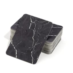 50pcs/lot Necklace Earrings Ear Studs Packaging Card Blank Jewelry Display Card Marbling Paper Card For Jewelry Packaging