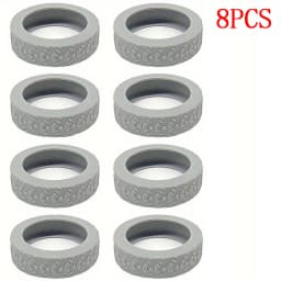 8PCS Luggage Wheels Protector Silicone Wheels Caster Shoes Travel Luggage Suitcase Reduce Noise Wheels Guard Cover Accessories
