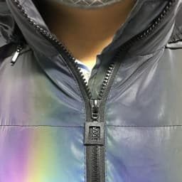Colorful Reflective Jacket Men Winter Coat Warm Hooded Parka Dazzling Night Glows Rainproof Windbreaker Younger Cotton Coats