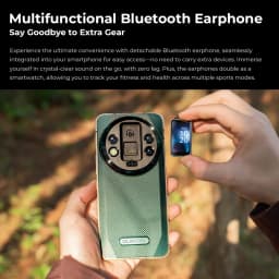 OUKITEL WP200 Pro 5G 72(24+48)GB+1TB Rugged Mobile Phone Android 15 6.7'' 120Hz 108MP+32MP 8800mAh 45W Dual SIM/AI/NFC