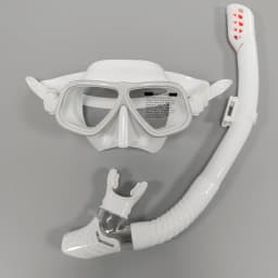 Diving Mask Plastic-Alloy Frame Scuba Equipment Snorkeling Goggles Tempered Glass