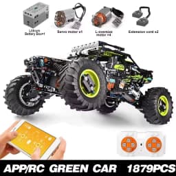 MOULD KING 18002 Technical RC Car Toys For Boys Building Blocks Remote Control Off-Road Car Terrain Climbing Buggy Truck Gifts