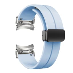 Quick Fit Magnetic Silicone Strap For Samsung Galaxy Watch 6 5 4 40mm 44mm 6 Classic 47 43mm 42 46mm 5Pro 45mm 20mm Sports Band