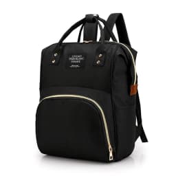 Large Capacity Canvas Mummy Bag Multifunctional Baby Bottle Thermal Insulation Travel Storage Bag Fashion Mummy Bag Hanging Bag