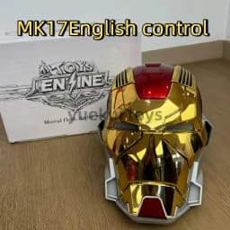 New War Machine Iron Man Helmet Mk5 Mk50 M17 Helmet Mask 1:1 Openable Voice Control Adult Cosplay Collection Ornament Gift