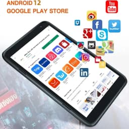 8 INCH 3GB RAM 32GB ROM A1 Android 12 QP80 WIFI Tablet PC Newest Sales 1024 X 600 Pixels MTK8168 QuadCore 1.4GHz GPS WIFI