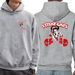 2025 New Hoodies Stray Cat Brian Setzer Lee Rocker Slim Jim Phantom Men Retro Aesthetic Hoodie Funny Tops Men's Clothing