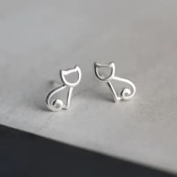 Silver Plated Creative Ear Hole Earrings for Women Prevent Korean Style Stud Earrings Allergy Earrings Fine Jewelry Accessories