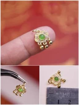 1/12 Doll Mini Jewelry Miniature Food Play Simulation Western Dowry Jewelry/Gems/Bracelets/Rings/Necklaces Doll Accessories