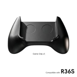 Data Frog R36S Grip, Pro Ergonomic Controller Handle Attachment, Enhanced Precision Gaming Grip for R36S Handheld Console