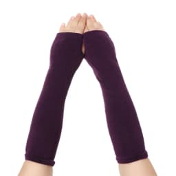 1 Pair Striped Soft Mitten Knitted Elbow Gloves Long Glove Fingerless Cotton Classic Wristband Arm Cover Sleeve For Women Girls