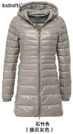 Oversized 7XL 8XL Plus Long Down Jacket Women Winter Ultra Light Down Jacket Women with Hooded Down Coat Female Big Size Coats