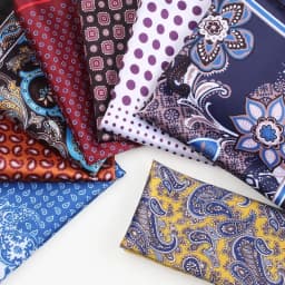 Men Pocket Square Print Real Satin Small Square Scarf Gentleman Business Suit Shirt Chest Scarf Handkerchief 24*24cm