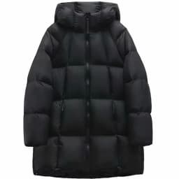 2026 Winter New Puff Down Cotton Jacket Women's Medium Long Thicken Hooded Coat Lady Warm Down Jackets Female Parker Overcoat