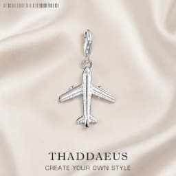 Aircraft Pendant Dangle Charm New Arrival 925 Sterling Silver Airplane Gift Simple Cute Fashion Jewelry