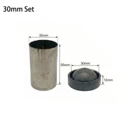 1 Piece Durable Flask With Rubber Base Jewelry Lost Wax Casting Professional Master Mold Making Tool For Jewelry Workshop
