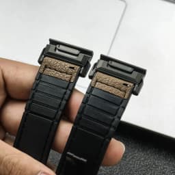Leather  Silicone Band For Garmin 22 26mm Fenix 5 5X Plus 7 7X 6 6X Pro No Gaps Sport Quick Release For Garmin Watch 3 3HR Strap