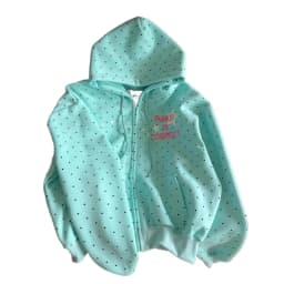 2000s American Vintage Polka Dot Sweatshirts New Spring Fashion Letter Print Hooded Women Y2k Sweet Loose Casual Jacket 2026 New