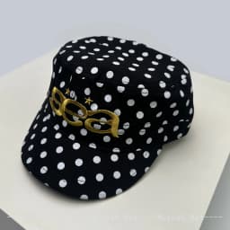 Color Block Embroidered Letters Rose Baseball Hats Sunshade Street Versatile New Men Women Polka Dot Fashion Peaked Caps Niche