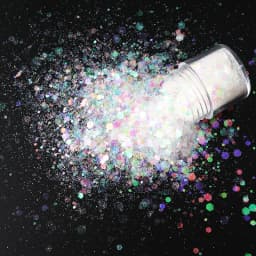 10Ml of Nail Art Glitter Mixed Sequins Polyester Film Hexagonal Colorful Sequins Nail Art Sequins Glitter Decoration Manicure