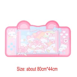 Kawaii Animals Desktop Keyboard Mouse Mats Large Gaming Mat Mousepad Switch PC Computer Laptop Office Table Desk Pad Protector