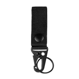 Tactical Belt Key Chain Holder Carabiner Molle Snap Hook Belt Nylon Webbing Buckle Hanging Camping Hiking Outdoor Accessories