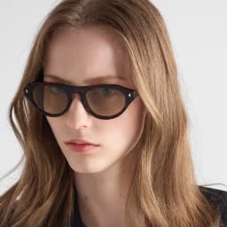 Light Luxury Cat-Eye Rice Nail Sunglasses Retro Ins High-End Women's Sunglasses For Vacation And Commuting Versatile Sunglasses
