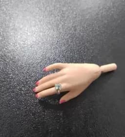 Need 15 days process time New Handmade jewelry Toy rings Crystal diamond accessories for your 1/6 scale BB FR dolls BBMOD15