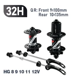 ARC Hub Mountain Bike Hub 009 HG / MS / XD 32 Holes 6 Disc Bolt J-Bend MTB Hub NBK Disc Bearings Cycle Wheel Rim Hub HG 12 Speed