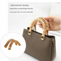 2Pcs/Set Soft Handbag Handle Leather Wrap Cover Leather Stain Resistant Purse Strap Cover Abrasion Resistan