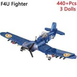 Military F/A-18E Super BumbleBee Strike Hornet Fighter Plane Building Blocks War Bricks Classic Model Educational Kids MOC Toys