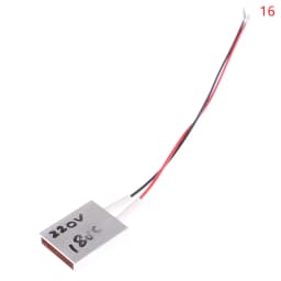 12V 24V 220V AC/DC Constant Temperature PTC Ceramic Heating Plate Air Electric Heater Plate Thermostat Component Heater
