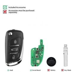 5pcs Xhorse VVDI Super Remote With XT27 XT27A66 Chip XELEX0EN XEFO01EN XEKF21EN XEKF20EN XEDS01EN XEMQB1EN For VVDI MINI Key