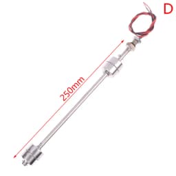 30Styles 45-400mm Stainless Steel Float Switch Tank Liquid Water Level Sensor Double Ball Switch Tank Pool Flow Sensors Float