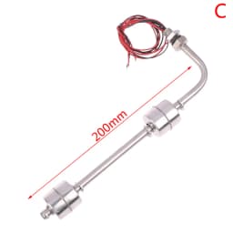 30Styles 45-400mm Stainless Steel Float Switch Tank Liquid Water Level Sensor Double Ball Switch Tank Pool Flow Sensors Float