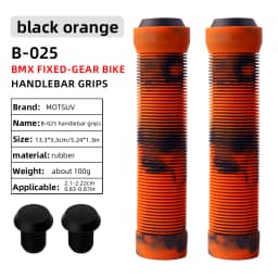 MOTSUV Bicycle Handlebar Grips Non-Slip Soft Rubber Mountain Bike Grips For 22.2mm Handlebar Scooter Tricycle BMX Handle Bars