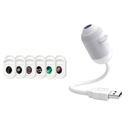 HD 2-in-1 Starry Sky Projectors Lamp USB Powered Galaxy Light Star Projectors Plug and Play Birthday Gifts for Adults Girls Boys