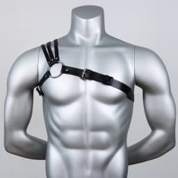 Men'S Punk Belt - Adjustable Formal Shirt Accessory,for Gothic, Valentine'S Day, Carnival Dress Up,Waist Strap Decoration