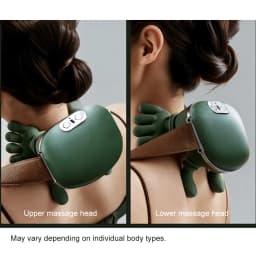 Electric Neck Shoulder Muscle Massager Cervical Spine Kneading Massage Relieve Fatigue Relax Tools Bionic Finger Silicone Soft