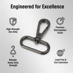 5-50pcs Metal Bag Strap Buckles 13-38mm Lobster Clasp Collar Carabiner Snap Hook DIY KeyChain Bag Part Accessories