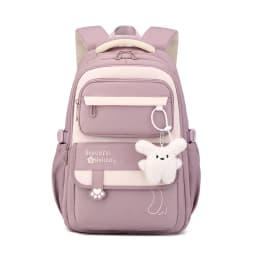 Middle School Backpack for Girls Large Capacity Bookbag Lightweight Fashion Student Backpack Simple Modern School Bags for Teens