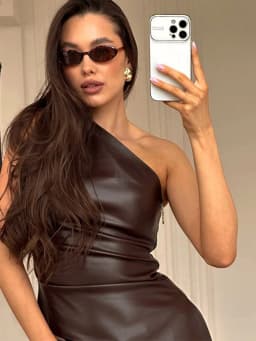2025 Fall Snd Winter New Pure Color Slim Sleeveless One-Shoulder Slanting Collar Zipper Show Thin Jacket