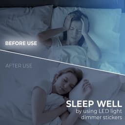 (SS)Auto LED Blackout Stickers Stickers Dimming Light Blocking Stickers For Electronics Household Electronic Products