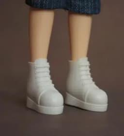 Toy accessories flat foot high heels boots shoes for your BB ST Dolls BBQB1
