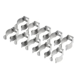 10pcs Spring Terry Clips Narrow Base Tool Stainless Steel Spring Terry Clamp Heavy Duty Tool Storage Rack 25mm 30mm 32mm 35mm